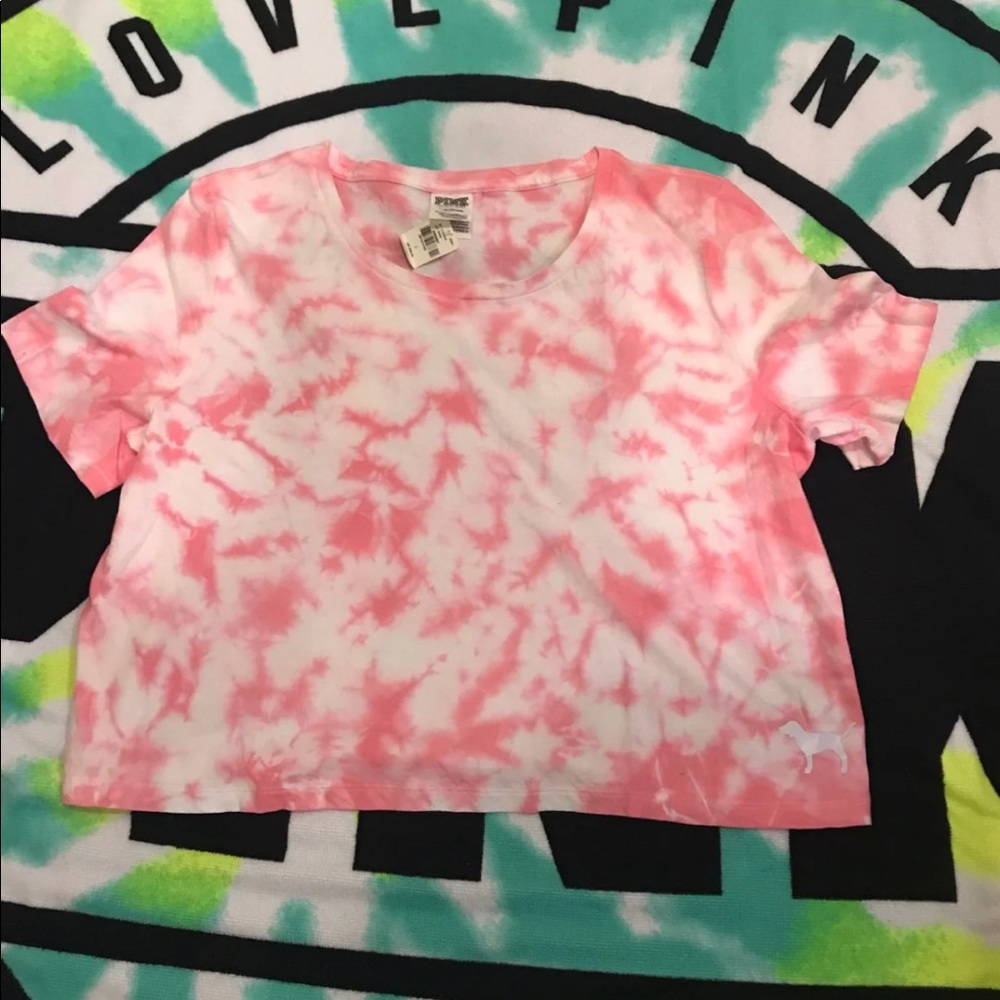 Victoria secret pink tee shirt large
